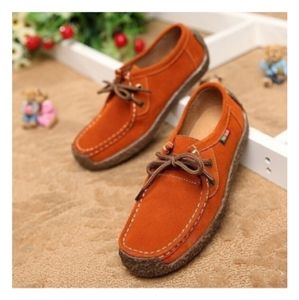 NWOT XIU XIAN Burnt Orange SNAIL CASUAL sz 39